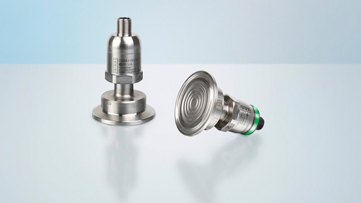 IO-Linkillä varustettu painevälitinjärjestelmä DSSA11SA mahdollistaa älykkään paineen mittauksen.