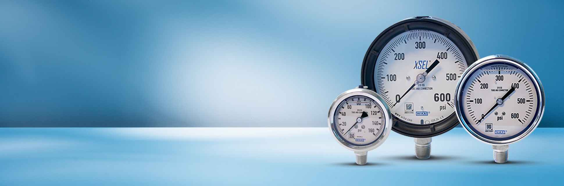 WIKA's stainless steel gauges