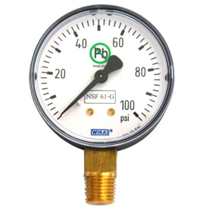Bourdon Tube Pressure Gauge