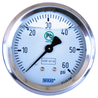 Bourdon Tube Pressure Gauge