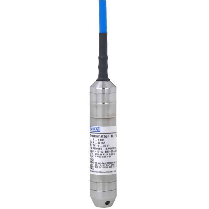INTBUYING Submersible Level Transducer – 10m/20m/30m Cable, Water Or Oil Level Transmitter