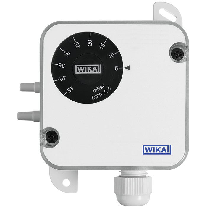 Pressostat Différentiel D'Air Réglable Wobekuy 20-200 Pa - Pour Ventilation Et Climatisation