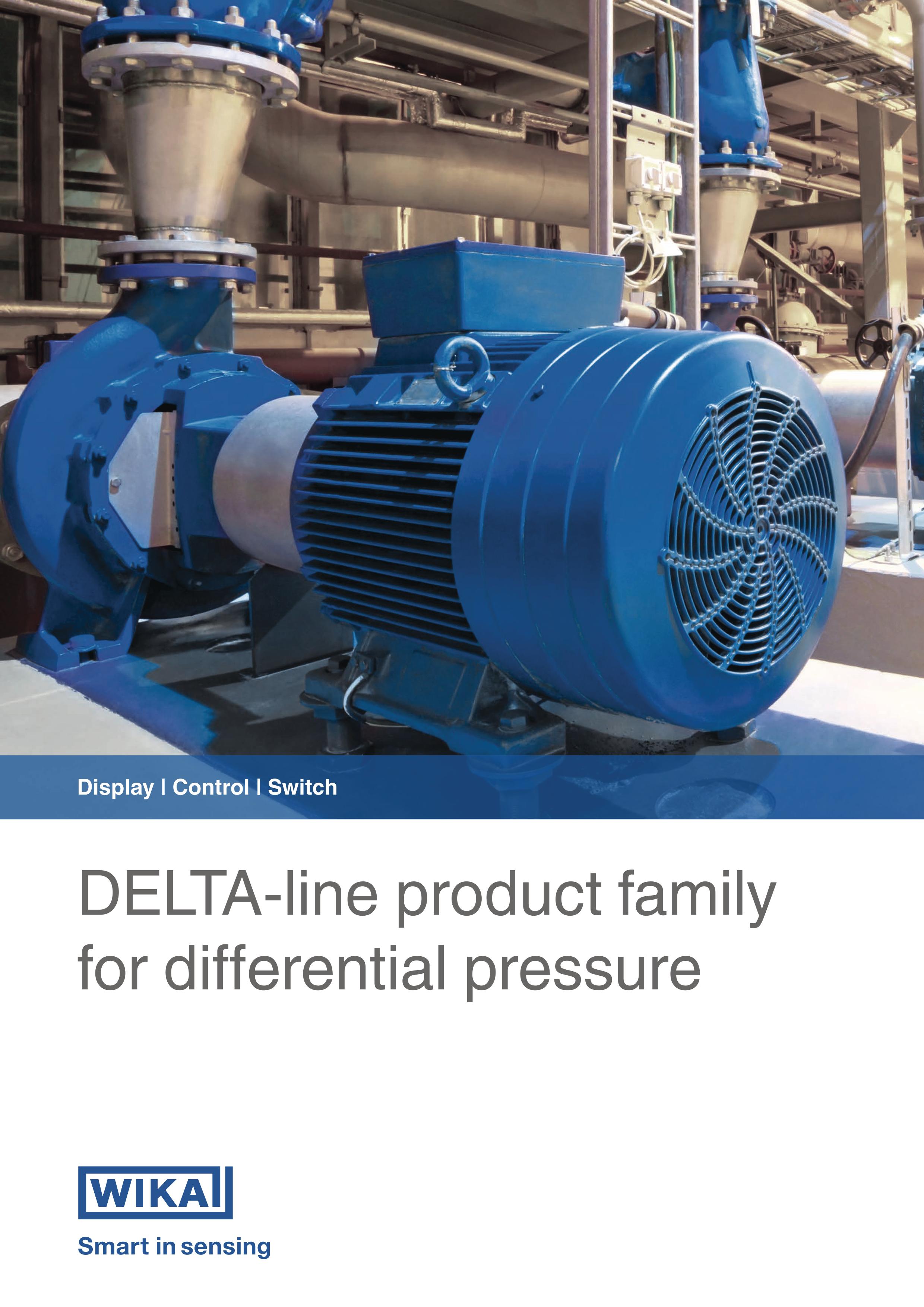 Product family DELTA-line for differential pressure measurement